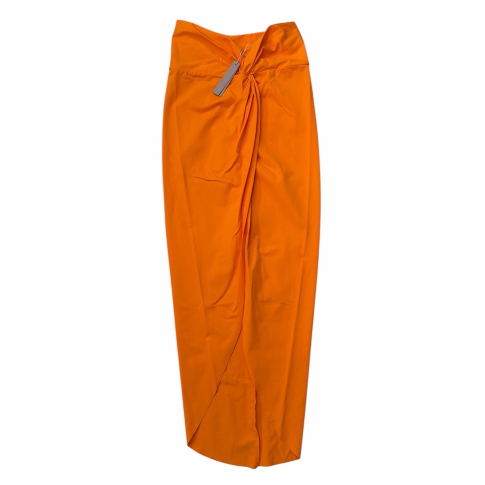 SKIMS NWT Orange Sarong Skirt